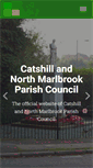 Mobile Screenshot of catshillandnorthmarlbrook-pc.gov.uk